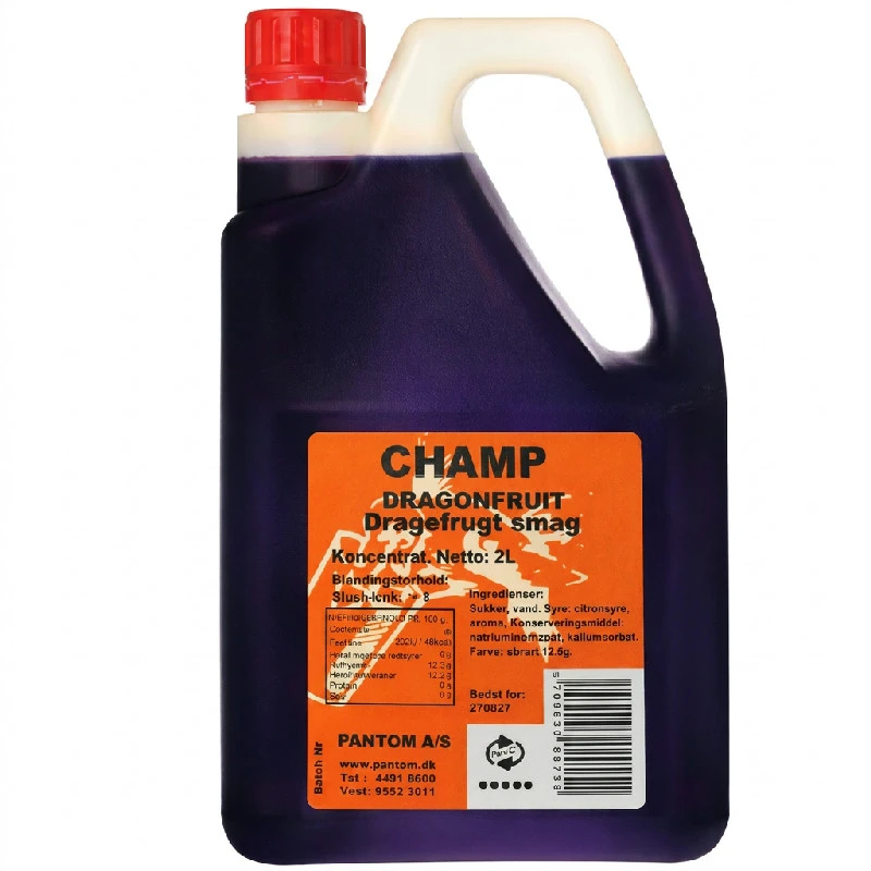Champ SlushIce Drachenfrucht 2L 2272  color Svart