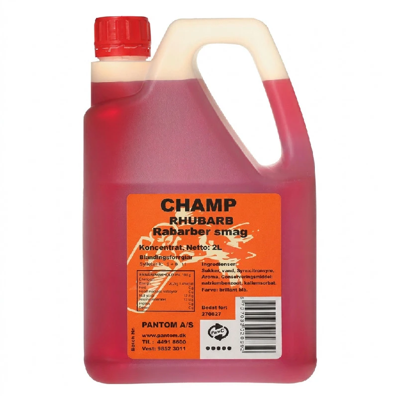Champ SlushIce Rhabarber 2L 2262  color Svart