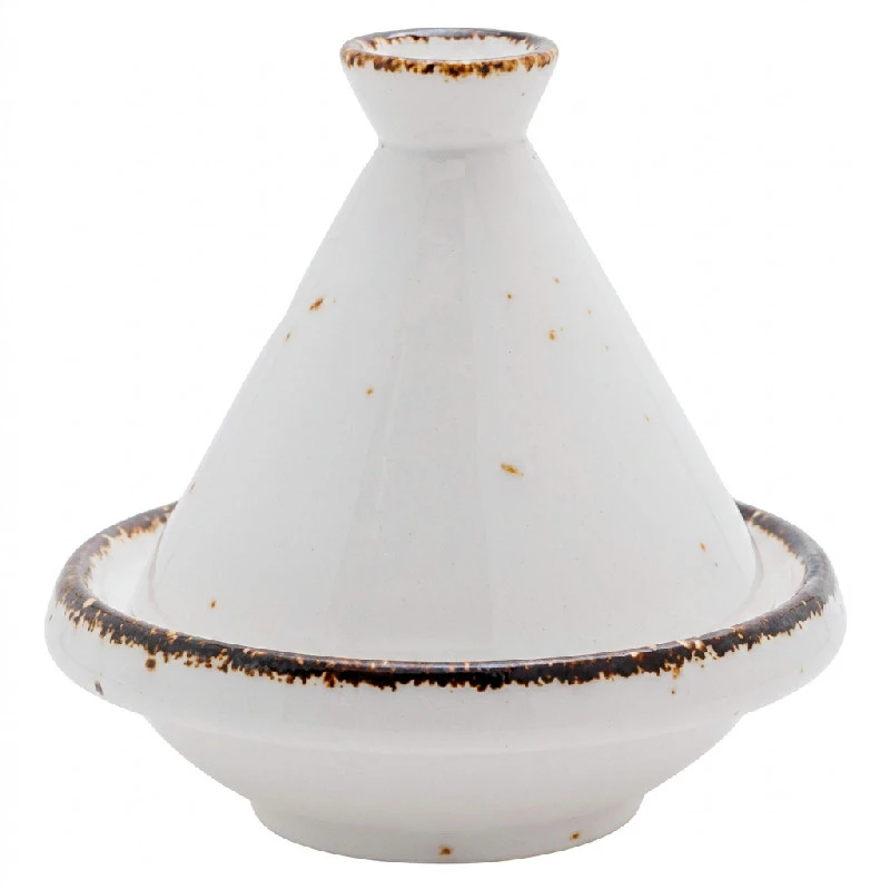 Mini-Tajine Porzellan Weiß Ø9cm x H9cm 1480109 by COSY & TRENDY color Svart