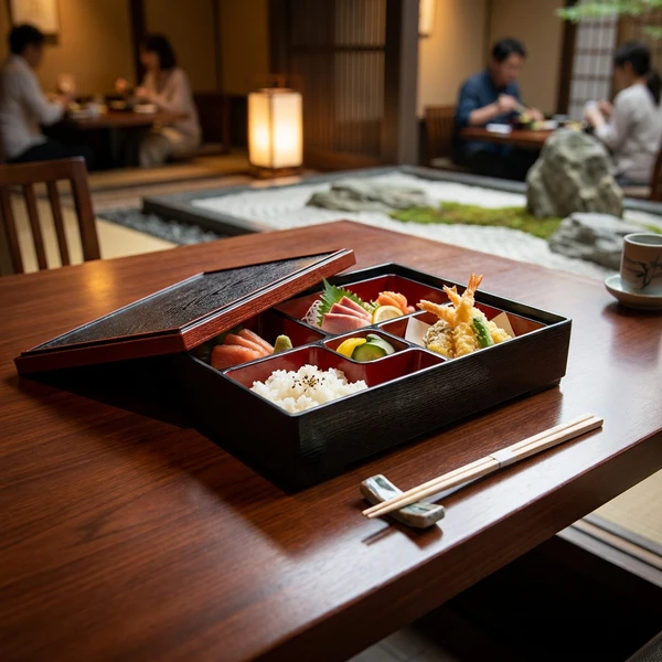 Bento Box Schwarz/Rot 27x21x6cm 3049696 by COSY & TRENDY color Svart