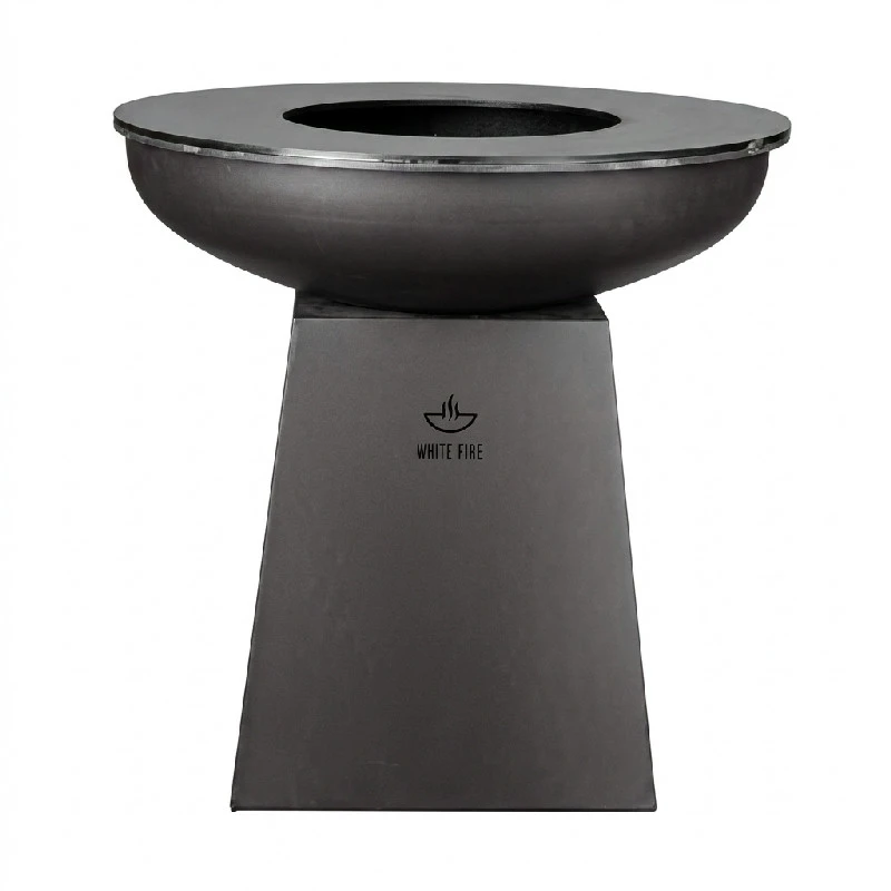 Original Grill aus schwarzem Cortenstahl 3165122 by COSY & TRENDY color Svart