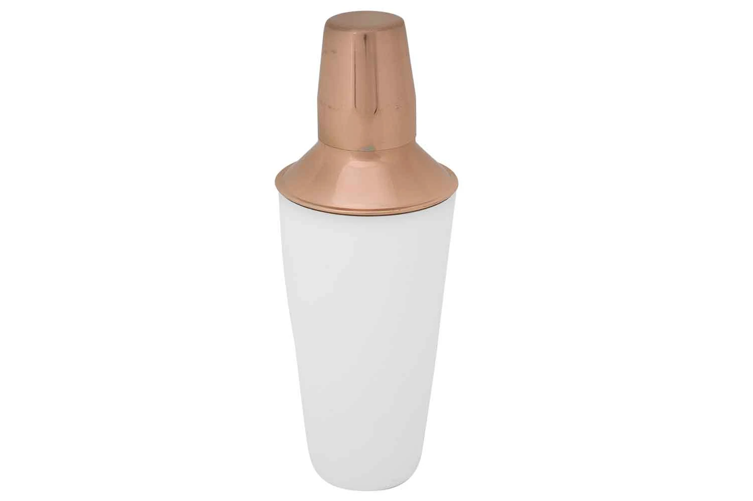 Cocktail Shaker Weiß und Kupfer 750 ml 4778860 by COSY & TRENDY color Svart