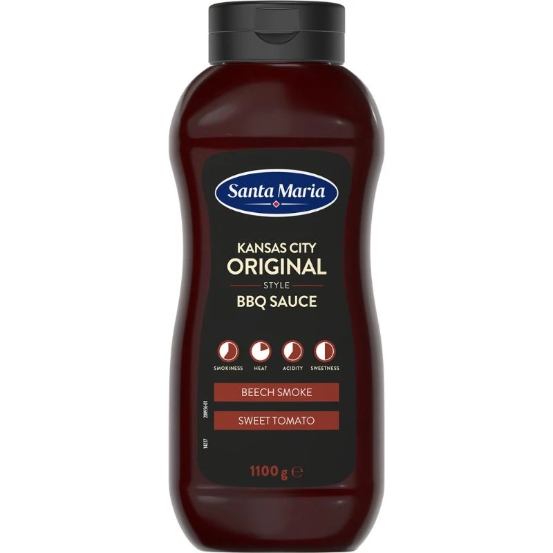 Barbecuesauce Kansas City Süß 380592 by SANTA M color Svart