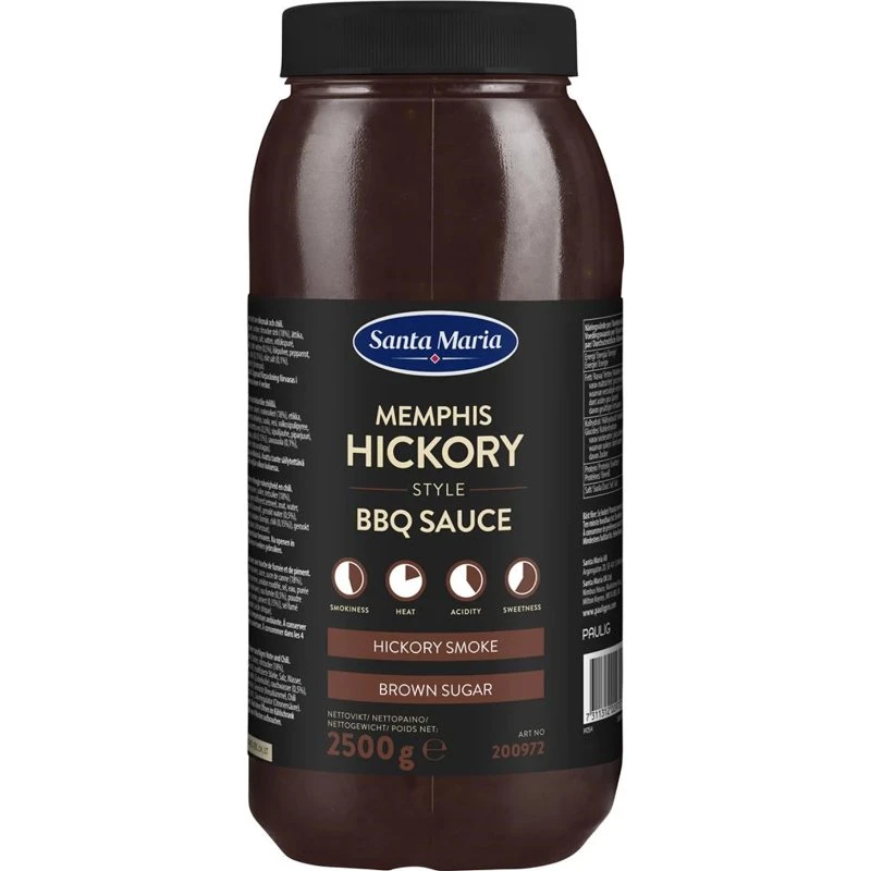 Barbecuesauce Memphis Hickory Santa Maria 380596 by SANTA M color Svart