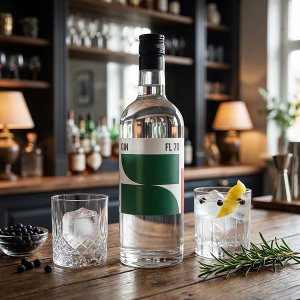 The Dane Gin 70 cl 1010906  color Svart