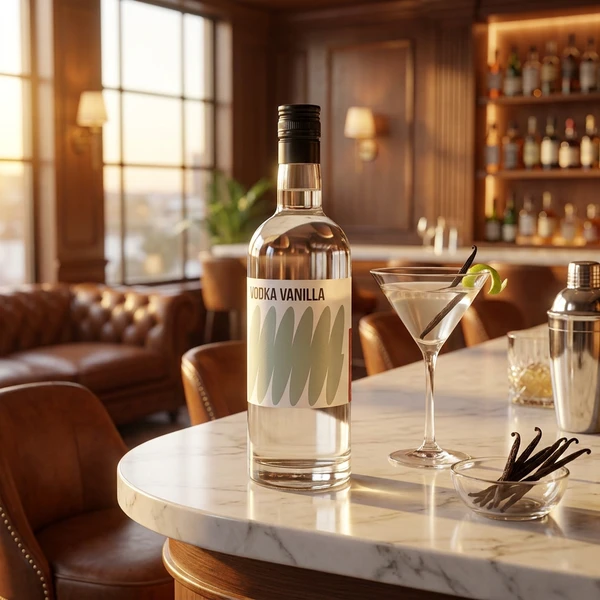 The Dane Vodka Vanilla 70 cl 1010909  color Svart