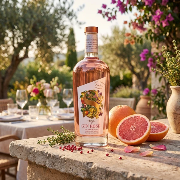 Sorgin Rose Gin 70 cl SG04  color Svart