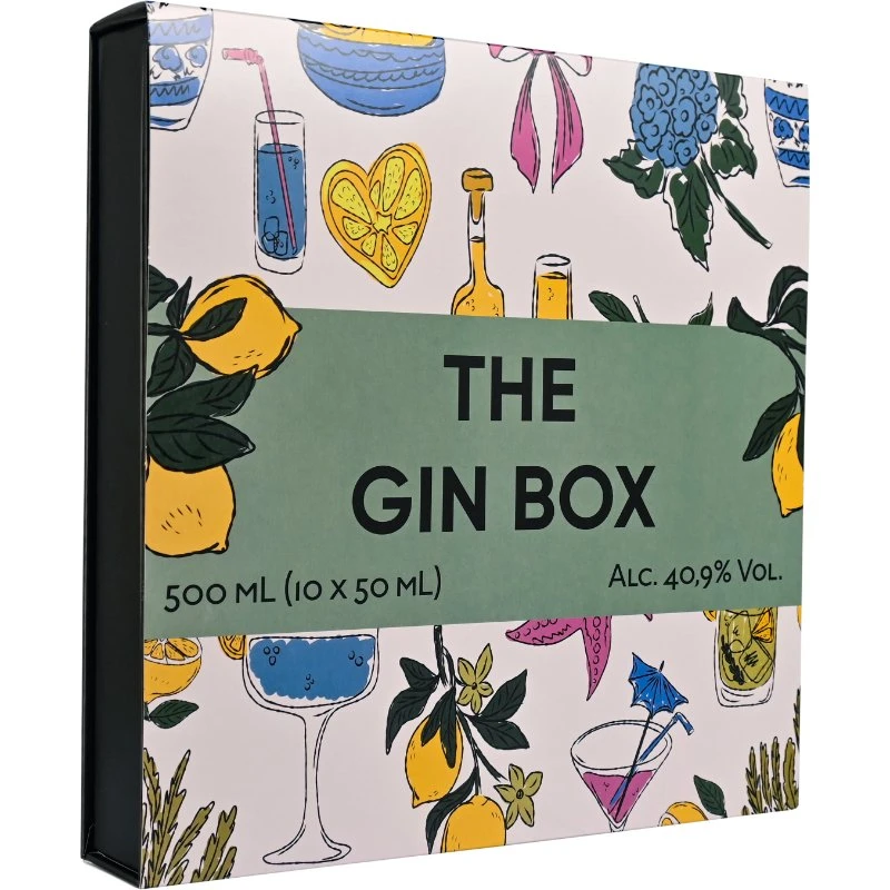 The Gin Box - 10 Gründe, Gin zu lieben Ginbox30 by The Ginbox color Svart