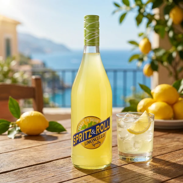 Spritz & Roll Limoncello Aperetivo NV FL 75 591984 by Spritz & Roll color Svart