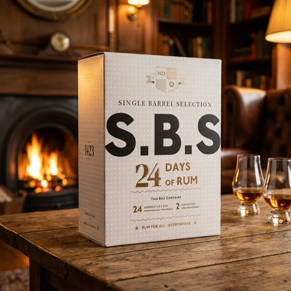 24 Days of Rum Calendar, SBS Edition 24x2cl JUL150  color Svart
