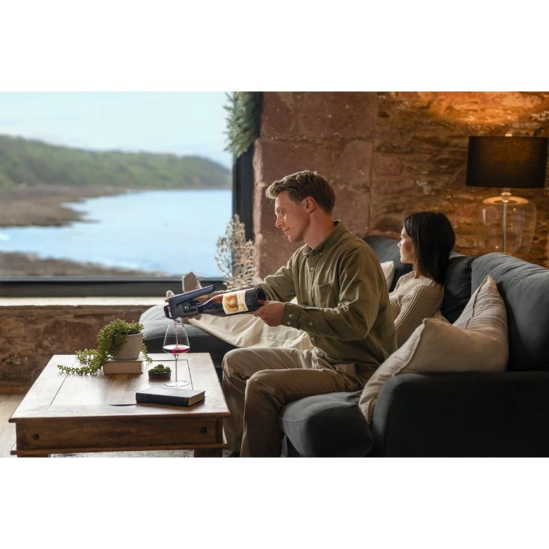 Coravin Timeless Six+ Weinsystem – Ocean Blue Limited Edition 112467B  color Svart