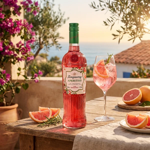 Tanqueray Aperitivo Pink Grapefruit FL 70 L-01-347-00 by TANQUERAY color Svart