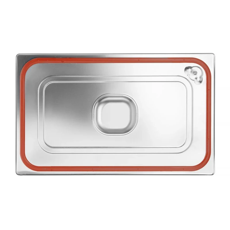 Hendi GN-Deckel mit Silikondichtung Stahl GN 1/2 802625hendi by Hendi color Svart