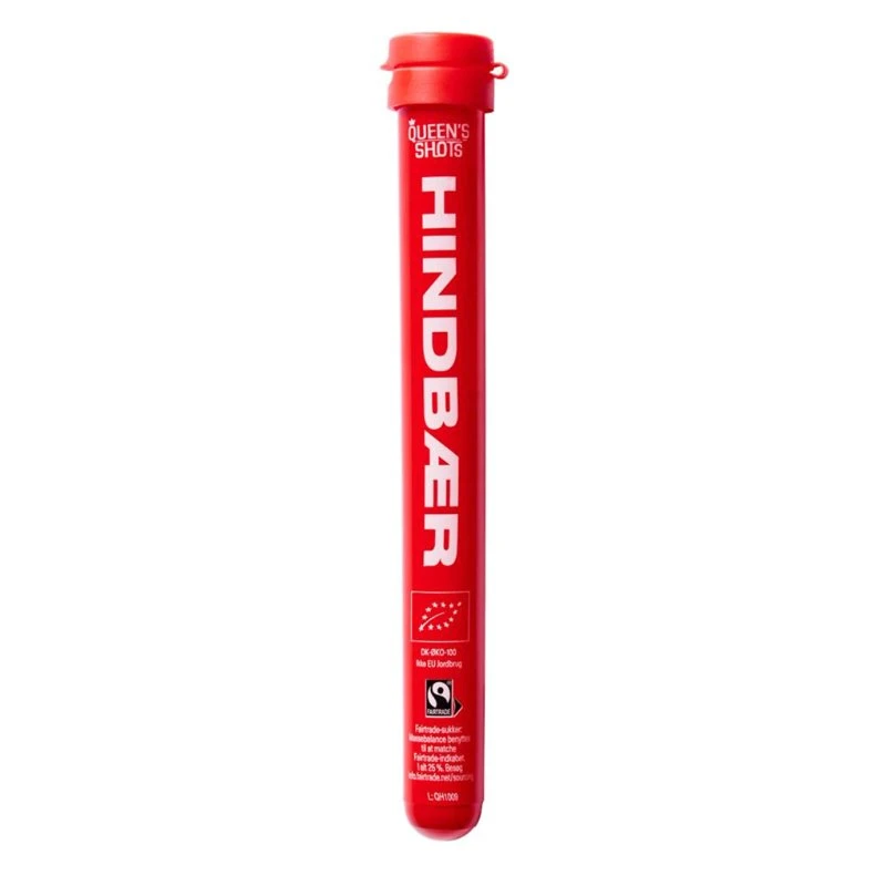 Queens Shot-Röhrchen Himbeere BIO 50x2 cl 376939 by QUEENS color Svart