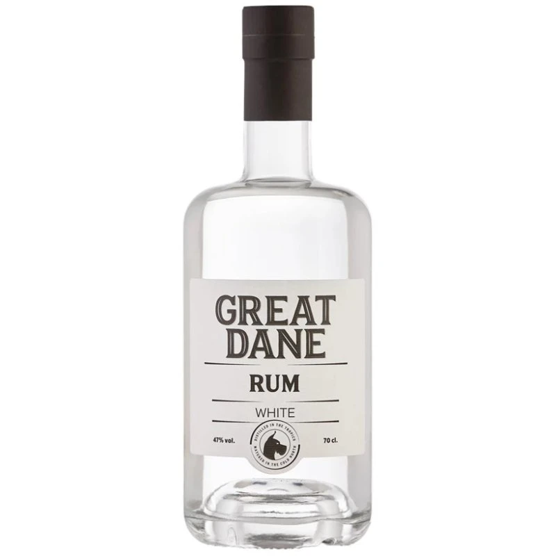 Great Dane White Rum 47% 70 cl 389991  color Svart