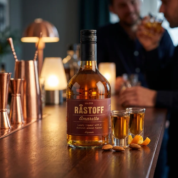 Råstoff Amaretto 70 cl 63728  color Svart