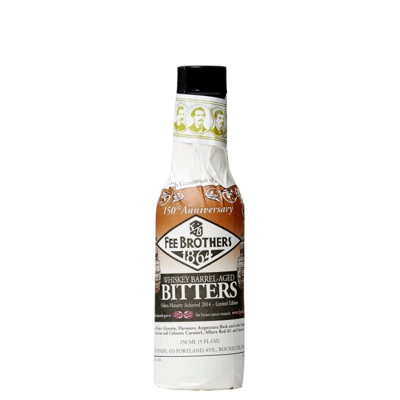 Fee Brothers Whisky Barrel Aged Bitter FL 15 62189  color Svart