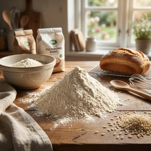 Bio-Vollkornreismehl 1 kg 386307 by ABL FOOD color Svart