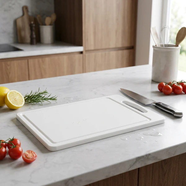 Schneidebrett – Weiß 35 cm x 25 cm 28754522  color Svart