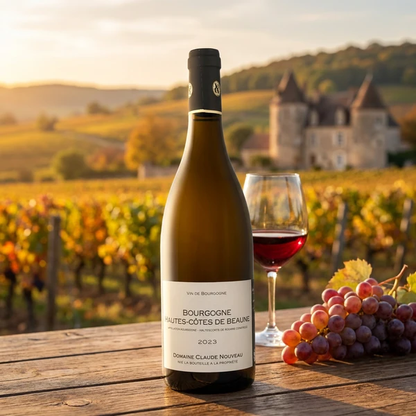 Domaine Claude Nouveau Hautes-Côtes 2023 Bourgogne 0.75 Liter L-67-076-00  color Svart