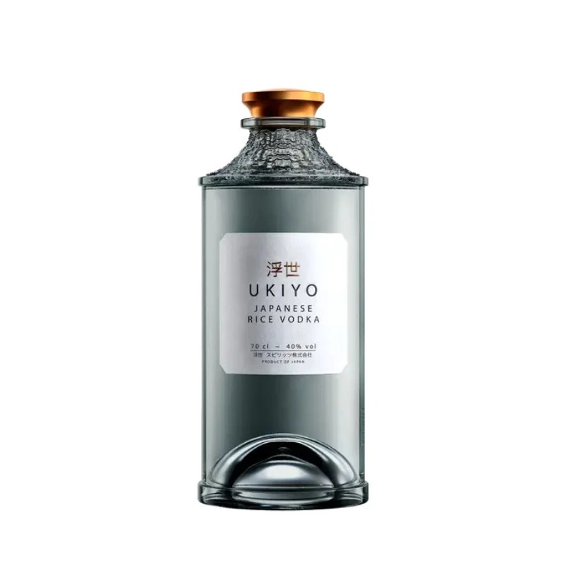 Ukiyo Japanese Rice Vodka 40% FL 70 L-51-364-00  color Svart