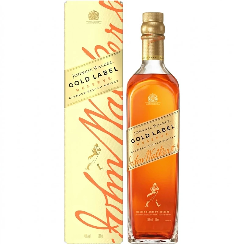 Johnnie Walker Gold Label Reserve 70 cl 56012  color Svart