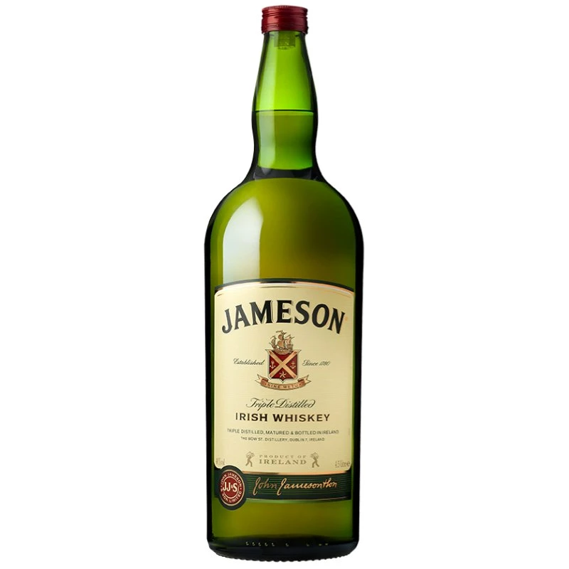 Jameson Original Irish Whiskey (Jeroboam) FL 450 57018 by JAMESON color Svart