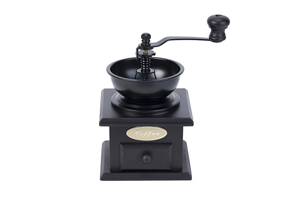 COFFEEGRINDER RETRO BLACK WOOD 5383402 by BarLife 2026 color Svart