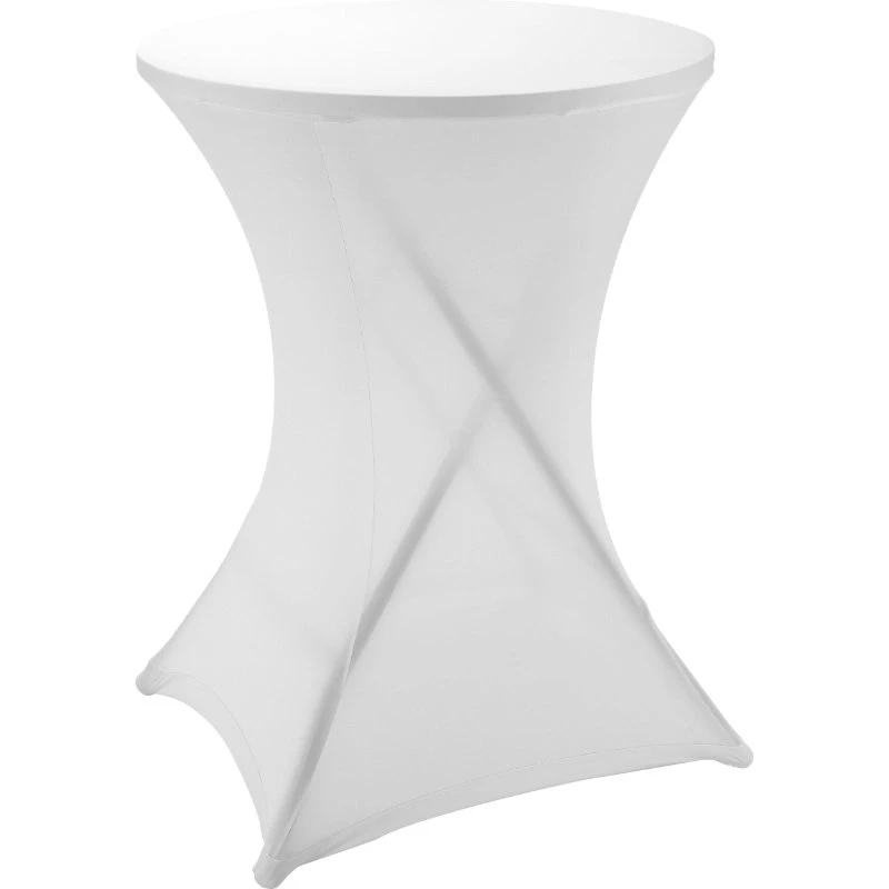 Stretchhusse für Tische 80x10cm Weiß CY5657290  color Svart