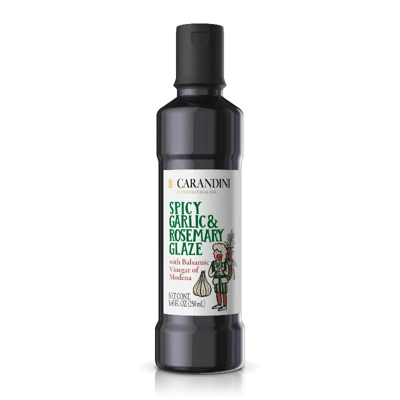 Carandini Glaze Knoblauch, Rosmarin und Chili 250ml 1408 by Deli Drengene color Svart