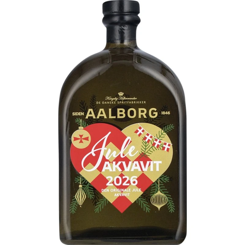 Aalborg Weihnachts-Aquavit 2026 FL 70 1043692  color Svart