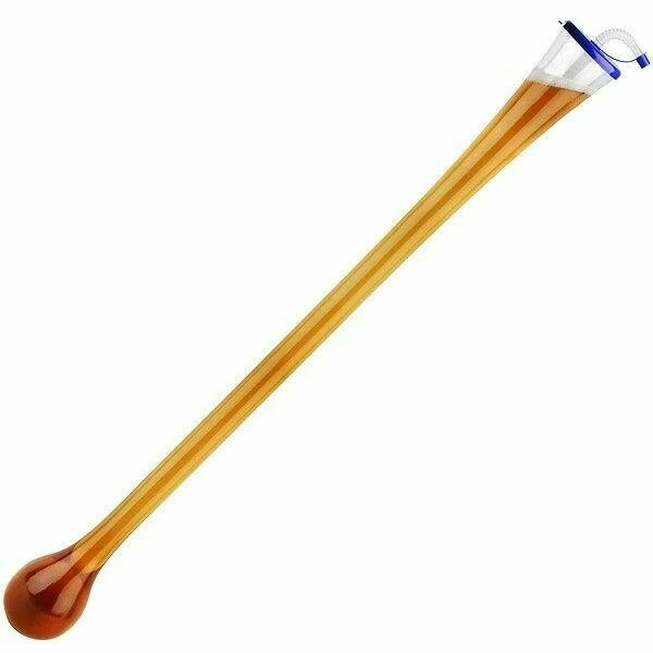 Yard of Ale Glas mit Deckel – Kunststoff 10243BM by Drink color Helder