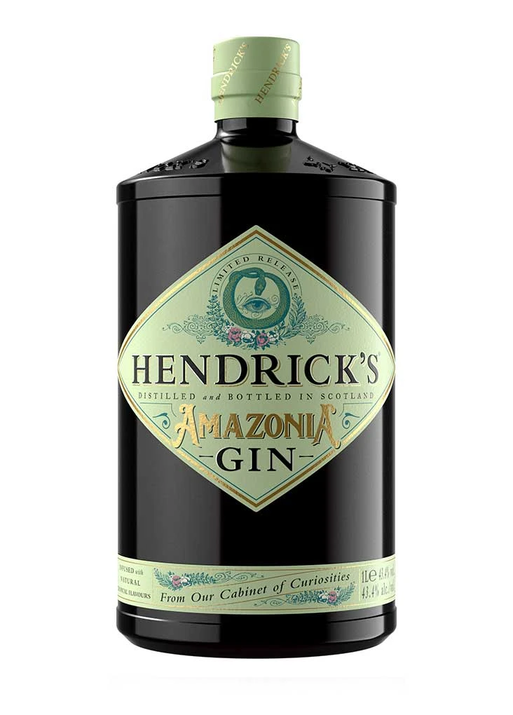Hendrick's "Amazonia" Gin FL 100 51534 by WHITLEYNEI color Svart