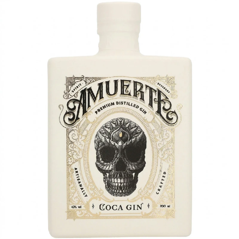 Amuerte Coca Leaf Gin - White Edt. 70 cl 51535 by WHITLEYNEI color Svart