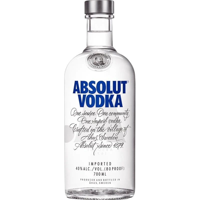 Absolut Vodka 100 cl 52087 by ABSOLUT color Svart