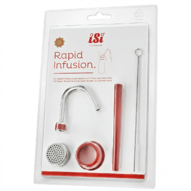 iSi Rapid Infusion Set für Sahnespender 2722 by ISI color Röd/silver