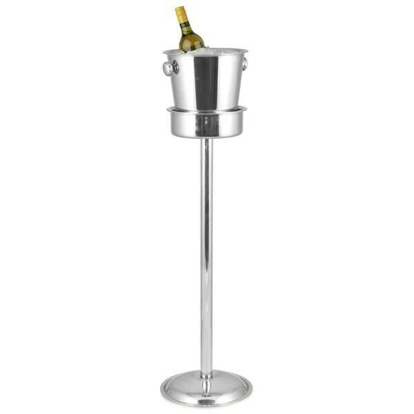 Weinkühler mit Ständer aus Edelstahl 10257BM by Koop color Silver