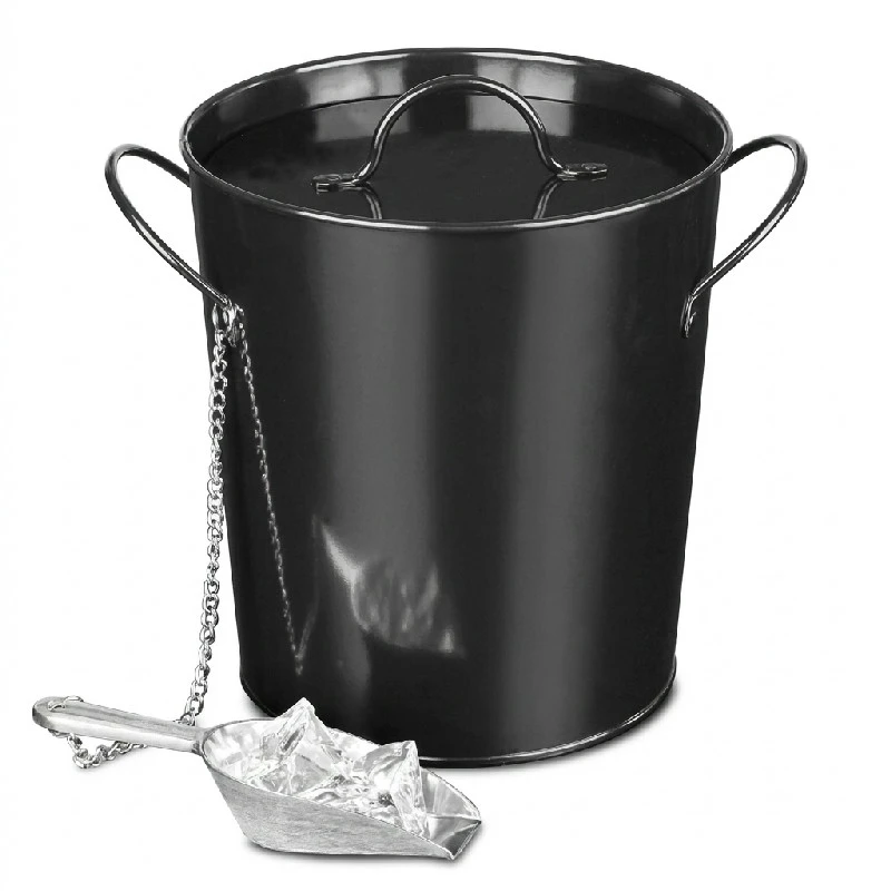 Eiswürfelbehälter mit Eisschaufel - Party Time, 3,4 l 14661 by Drink color Svart
