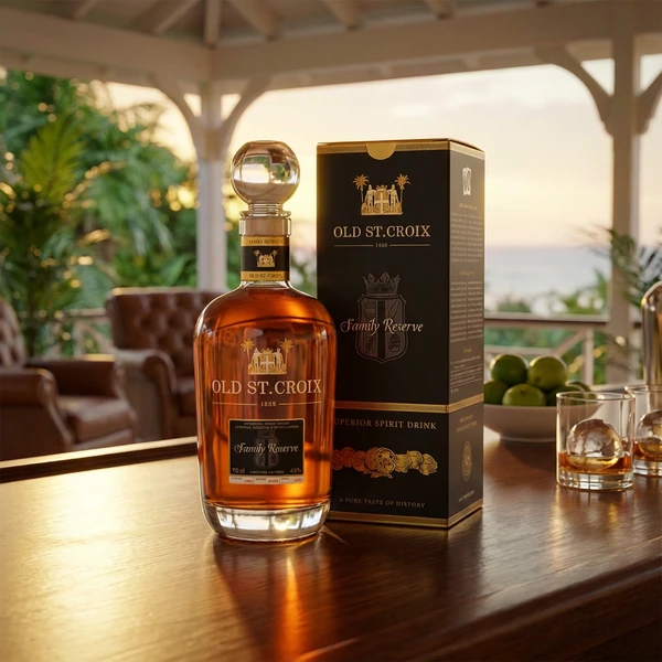 Old St. Croix Family Reserve 1838 Rum 70 cl 54055 by Old St. Croix color Svart
