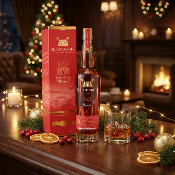Old St. Croix Christmas Rum 70 cl 54163 by Old St. Croix color Svart