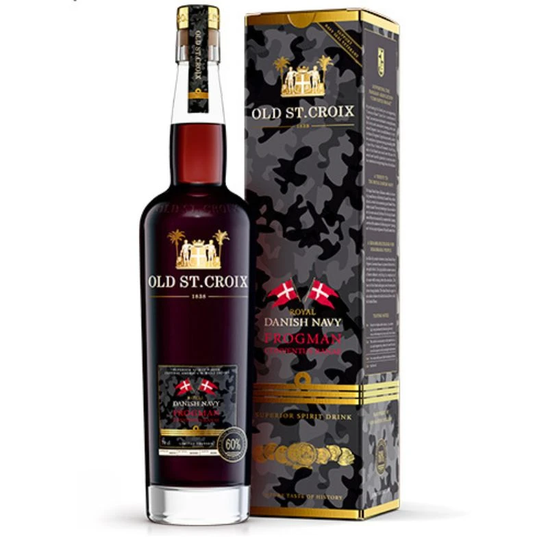 Old St. Croix Royal Danish Navy Frogman Edition Rum 70 cl 54166 by Old St. Croix color Svart