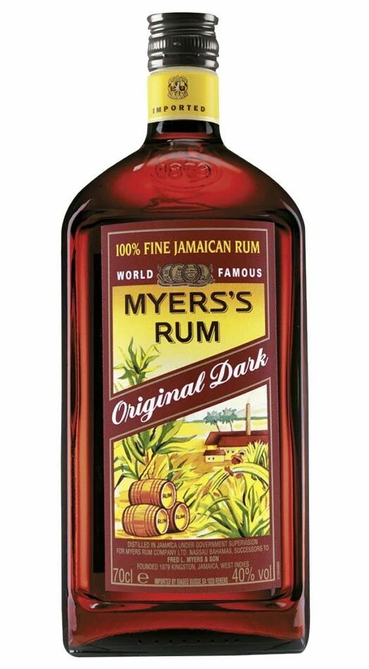 Myers's Original Dark Rum FL 70 54143 by MYERS color Svart