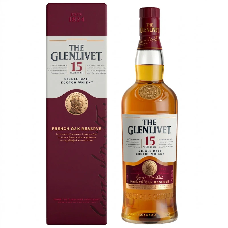 Der Glenlivet 15 Jahre alter Speyside Single Malt FL 70 55137 by GLENLIVET color Svart