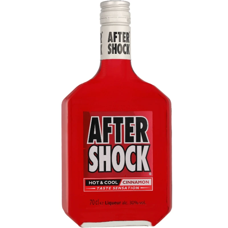 Aftershock Red Zimtlikör 70 cl 64047 by AFTERSHOCK color Svart