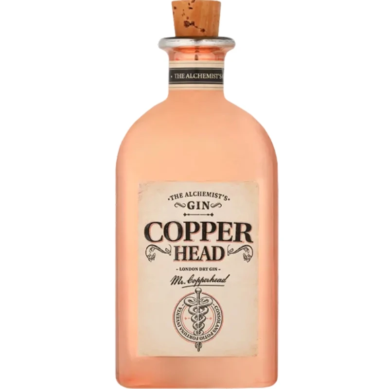 Copperhead Gin 50 cl 51136 by COPPERHEAD color Svart