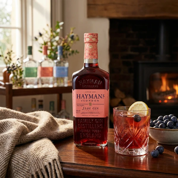 Hayman's Sloe Gin 70 cl 51042 by HAYMANS color Svart