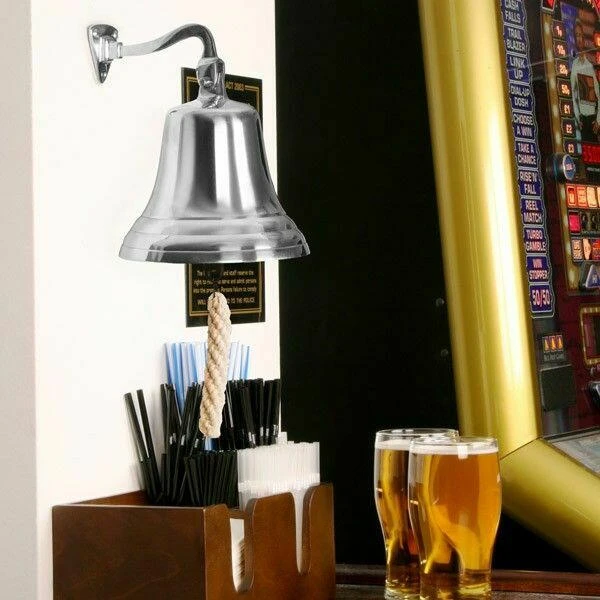 Barklingel Chrom 18 cm 11653-24636 by Drink color Silver