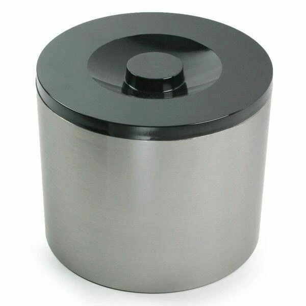 6 Liter Eiseimer in gebürsteter Aluminium-Optik 12108-25278 by Drink color Silver