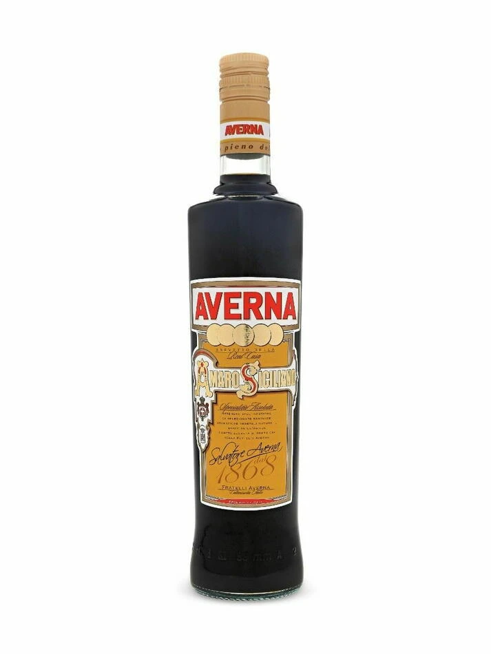 Amaro Averna Bitter 70 cl 62025 by AMARO color Svart