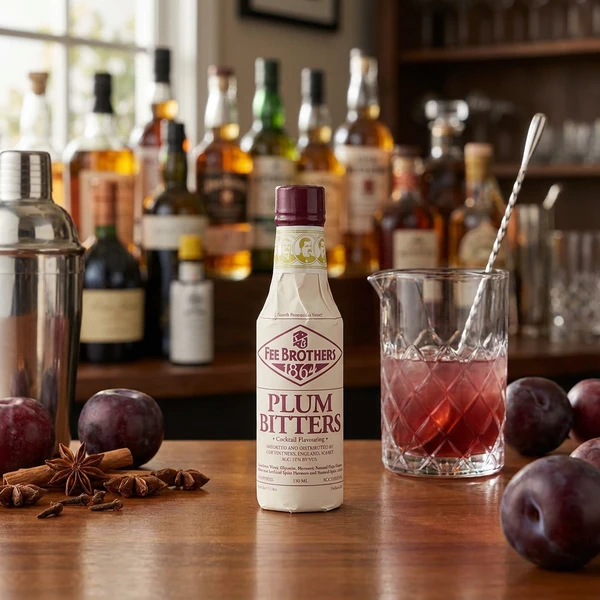 Fee Brothers Plum Bitter 62187 by FEEBROS color Svart